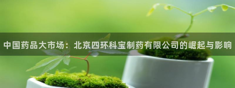 老哥俱乐部是干什么的啊:中国药品大市场:北京四环科宝制药有限